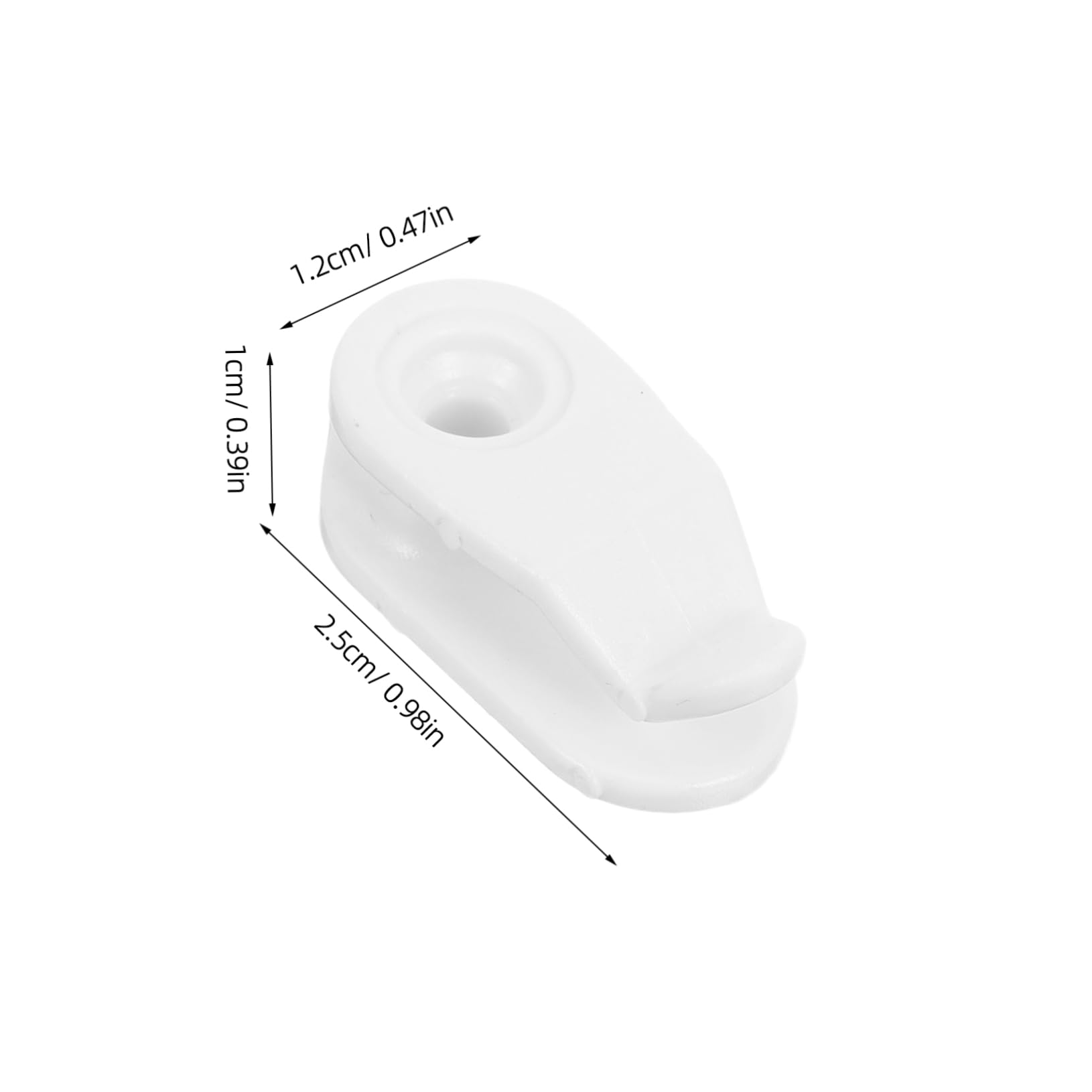 PRETYZOOM 10 Sets Windproof Outdoor Light Hooks Screw Clips for Hanging LED String Lights Compact Garden Patio Decoration