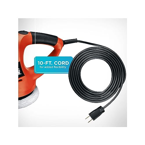 Black & Decker WP900 Black+Decker Buffer Polisher, 6 Inch Orbital Car Polisher thumb #4