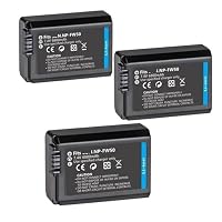 Batteria Al Litio NP FW50 NP Ad Alta densità per A6000 A6300 A7II A7SII RX10 RX10II con Ricarica Rapida e Caratteristiche Intelligenti