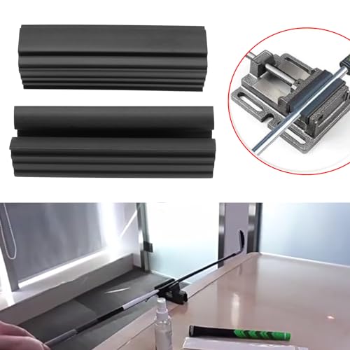 Be In Your Mind 2PCS Golf Club Grip Replacement Clamps Putters Vice Grip Club Shaft Accessory Tool Solid Rubber Vise Clamp for Golf Club Shafts 8.8x2.64x2.67cm - Image 2