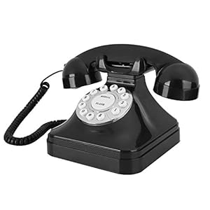 Vaste telefoon thuis, Multifunctionele telefoon met verzilverde toetsen, Universele telefoon met antislipbasis, Flash…