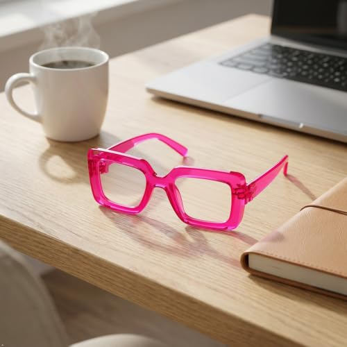 Image of Eyekepper Reading Glasses 1.25, Readers for Women, 2 Pack Rose