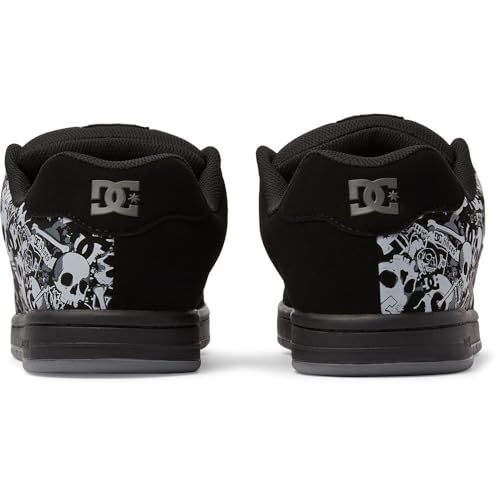 DC Shoes Gaveler - Leather Shoes for Men - Lederschuhe - Männer - 43 - Schwarz,