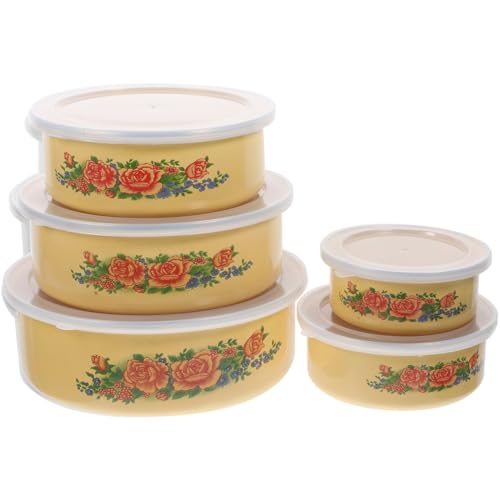 Winco WWB-18 Wooden Woven Salad Bowl, 18-Inch, SET OF 4