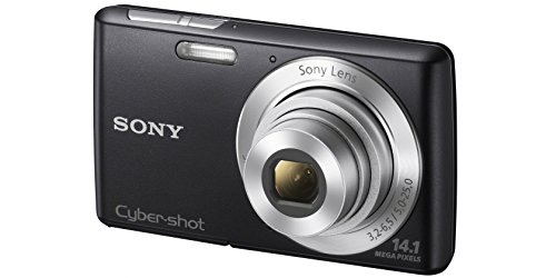 Image of Sony Cyber-Shot DSC-W620 14.1MP Point-and-Shoot Digital Camera (Black) with Camera Case
