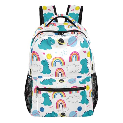 Sac à dos d'école pour filles et garçons avec rangement compact taille S
