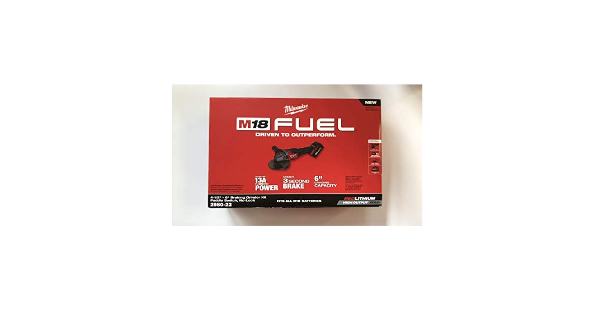 MEOWWWTHRA ニャスラ しぬこ M18 FUEL™ 4-1/2” - 6” Braking Grinder Kit, Paddle Switch No
