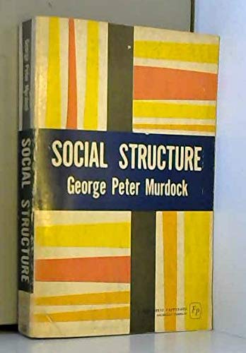 Social Structure 0029222907 Book Cover