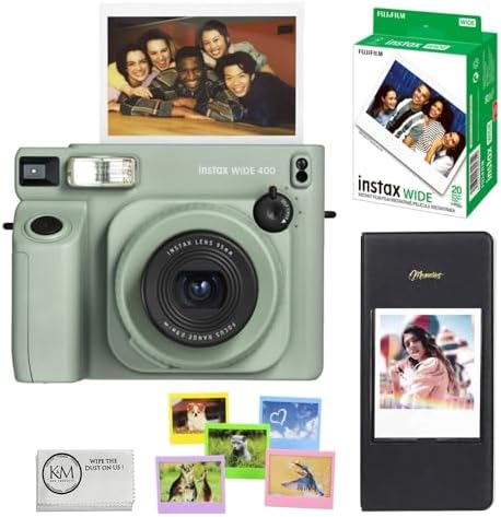 FUJIFILM INSTAX Wide 400 Instant Camera Bundled with INSTAX Wide ...