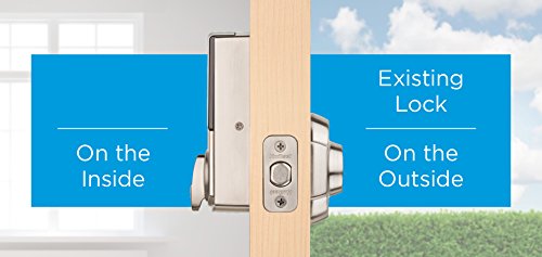 Kwikset 99250-102 Kevo Convert Smart Lock Conversion Kit, Satin Nickel #TOP7