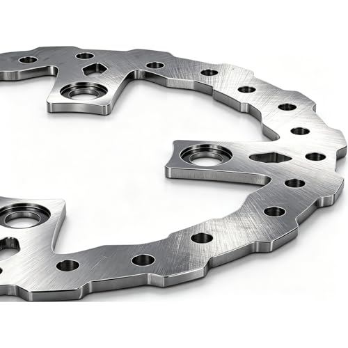 CHANGCHENG Electric Dirt Bike Brake Disc for Tutti Soleil 01,Stainless Steel Front and Rear Brake Disc Rotor for Tuttio Soleil01 by CHANGCHENG - Image 2