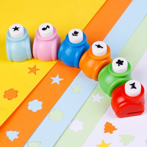 Perforadora de papel de 40 piezas mini con formas variadas para manualidades y scrapbooking infantil 4