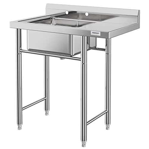 Stainless Steel Commercial Utility Sink 36