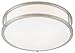 Access Lighting 50081-BRZ/OPL Conga Flush Mount, Bronze Finish with Opal Glass
