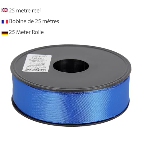 Les Petits Rubans Polyester Ribbon, Double Sided Satin Ribbon 100% Polyester for Weddings Gift Wrapping, Floral Arrangements - Image 4