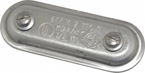 Killark 170SA DURALOY 7 Series Stamped Cover, Aluminum, 1/2