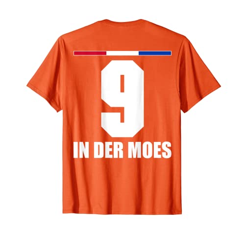 Holland Sauf - Camiseta de manga corta para hombre, diseño con texto en alemán "In der Moes" Camiseta