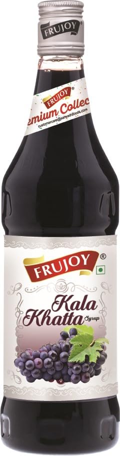 Frujoy Kala Khatta syrup 750ml | For Fruit Mocktail | Cocktail | Juices & Shake| Beverages (B0CXTF8GZD) Amazon Price History, Amazon Price Tracker