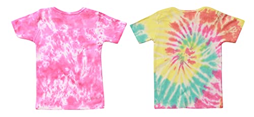 Just Love T-Shirts for Girls – Lap Shoulder Short Sleeve Tee Shirt (Pack of 2)2