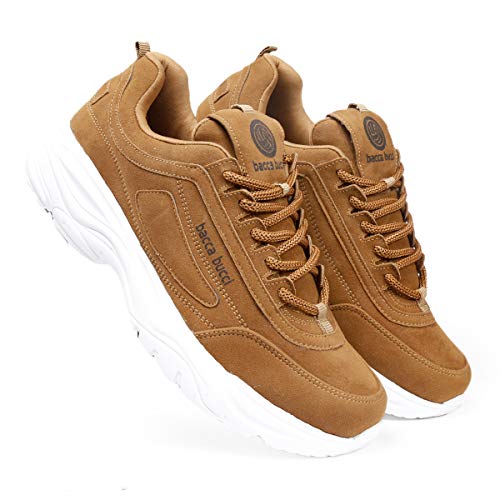 Bacca Bucci Men's Energy Afterburn Disruptor for Multiple Sports,Fashion, Party & Fun Shoes/Sneakers-Tan