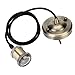 Produktbild GreenSun LED Lighting Retro Set Edison E27 Alu Lampenfassung mit Kabel Deckenfassung Fassung Socket Lampenfuss Vintage Halter für Hängeleuchte Deckenleuchte Adapter Beleuchtung Sockel Bronze