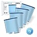 Produktbild Aquafloow 4x Wasserfilter CLEANI für Saeco und Philips Kaffeevollautomaten | Kompatibel mit Philips AquaClean CA6903/10 CA6903/22 CA6903 Kalkfilter, Filterpatrone für Saeco und Philips Kaffeemaschinen