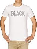 Hohe Qualität B L A C K Herren T-Shirt Weiß