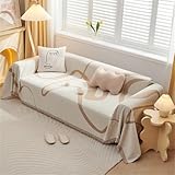 >>DÉCORATION D'INTÉRIEUR EXQUISE: la jeté de canapé a un design simple et est un objet de décoration pratique. Elle peut ajouter de l'élégance à votre chambre à coucher et à votre salon. Le motif de mode et magnifique s'adapte à une variété de styles de décoration et est le meilleur choix pour décorer les meubles.