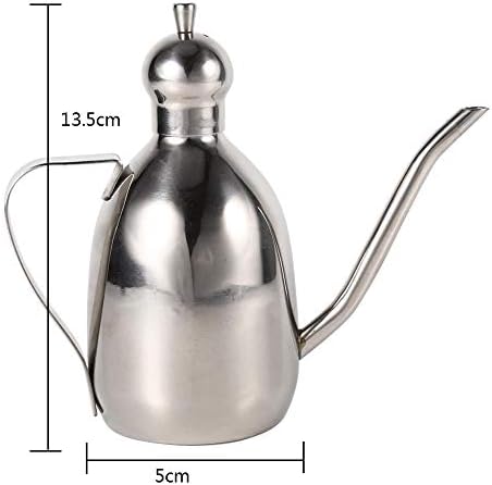 oil and vinegar bottlesYosoo Stainless Steel Olive Oil Dispenser Vinegar Pot Bottle Home Kitchen Use Hot 0.35L