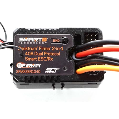 Gain de place optimal avec le Spektrum Smart Firma 2 en 1 40A BR