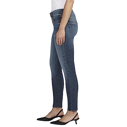 JAG Jeans Women's Maya Mid Rise Skinny Leg Jeans, Night Flight Blue, 8 Short2