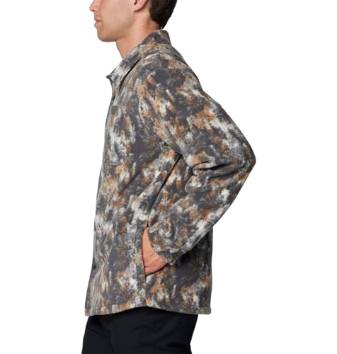 Image of Columbia Mens Steens Mountain Printed Shirt Jacket Ii
