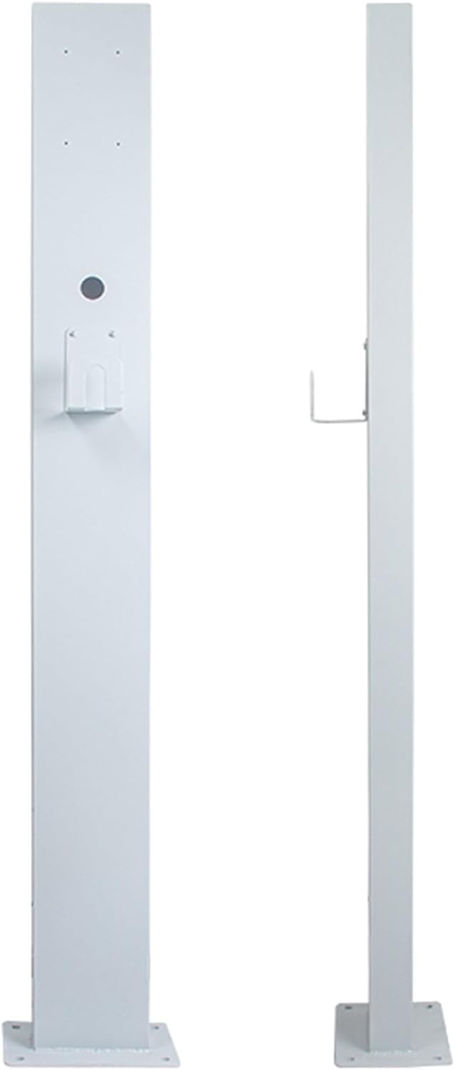Outdoor EV Charger Pedestal Base, Floor Mounted Electric Vehicle Charging Station, Durable All-Weather EV Charger Stand Holder, Ideal for Home & Commercial Use
