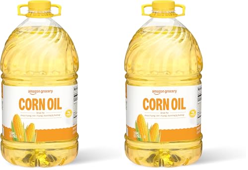 Amazon Grocery, Corn Oil, 128 Fl Oz, Pack of 2 (Previously Amazon Fresh, Packaging May Vary) - image 1