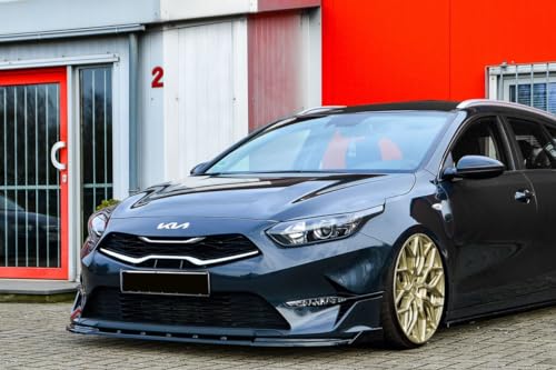 Aileron de pare-chocs avant avec aile Kia Ceed CD 2021+ spoiler lame