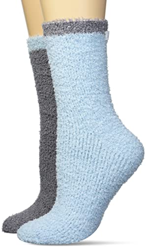 Karen Neuburger Women's Fuzzy Glitter Socks