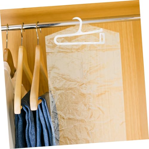 60pcs Garment Bags for Hanging Plastic Dry Cleaning Bags Boys and Girls Suit Cover Storage Clothing2