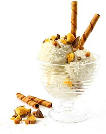 Sensio Home Ice Cream Maker Machine - Gelato Sorbet Frozen Yoghurt Machine Detachable Mixing Paddle - Easy to Operate - Make Delicious Ice Cream in 20 Minutes (White)
