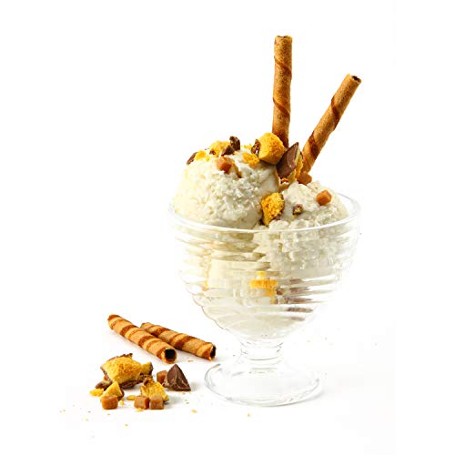 Sensio Home Ice Cream Maker Machine - Gelato Sorbet Frozen Yoghurt in 20 Minutes - Detachable Mixing Paddle - Easy to Operate – Voted Winner Independent Best Buy (White)