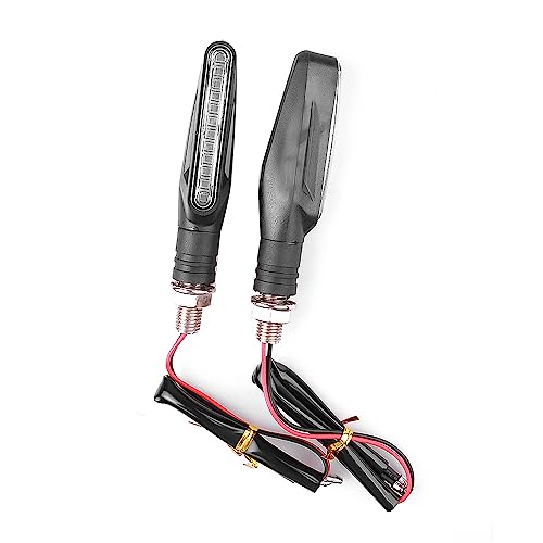Clignotant pour moto arrière LED 12V étanche IP68 dynamique flexible - 7