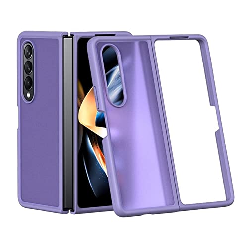Coque Samsung Galaxy Z Flip 4 translucide et coque Galaxy ZFold4 protection pliante