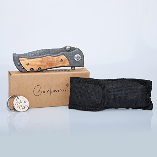 Image of Stepdad Gift, Engraved Pocket Knife for Stepdad, Bonus Dad Gifts from Daughter, Father's Day Gifts for Stepdad, Birthday, Christmas Gift for Stepdad, Bonus Dad Gift from Son, Stepfather Gift Ideas