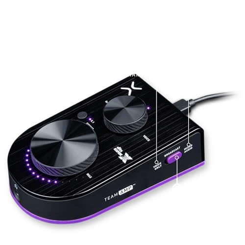 Victrix TeamAMP for PS4, Officially Licensed PlayStation Stereo Audio Controller/Mixer for eSports g