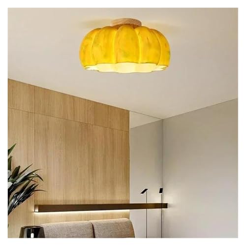 Lampes suspendues et lustre de plafond citrouille 35cm pour luminaire de salon moderne