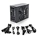 Pełne Modułowe 1800W Mining Power Supply PSU Jest Wyposażony w Wentylator Sterowany Automatycznie Termicznie, Wielokanałowy 100V-240V Adapter z Pełnym Napięciem