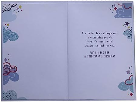 Special Sister 6th Age 6 Today Cute Unicorn Happy Birthday Card Lovely Verse