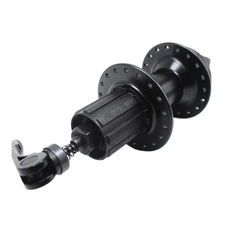 Image of FASTPED Alloy 36 Holes Cassette Front and Rear hub with Quick Releases (36 Holes) 1 Front hub, 1 Rear hub and 2 skewers. with 36 Hole drillings Suitable for Most Mountain Bike, Road Bike Mechanical
