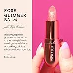 Winky Lux Glimmer Balm, pH Lip Balm, Color Changing Lipstick and Tinted Lip Balm, Vegan & Cruelty Free, Hydrate & Plump, Pink Shimmer Lipstick, Rose - Image 2