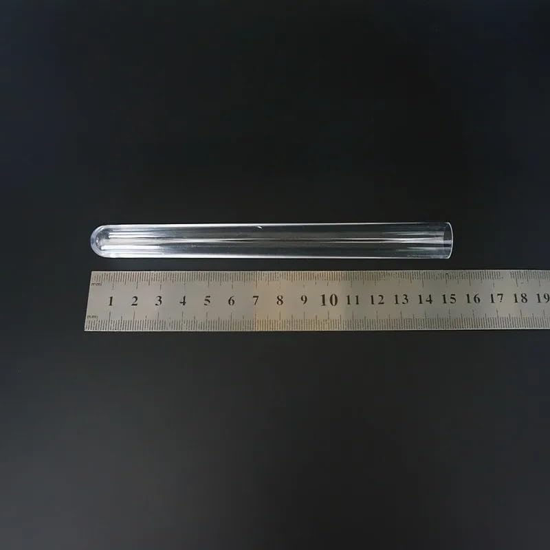 20pcs 30pcs 50pcs 100pcs 200pcs 18ml 15x150mm Laboratory Clear Plastic Test Tubes Round Bottom Tube Vial With Cork(30pcs)