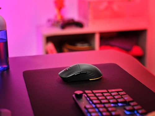 GXT 927 Redex+ Mouse Gaming Wireless 25K DPI, 2.4GHz 94 Ore di Autonomia, Kailh Switches, 6 Pulsanti Programmabili, Mouse Wireless Ricaricabile RGB Laptop Computer – Nero - Mouse gaming - Immagine 7